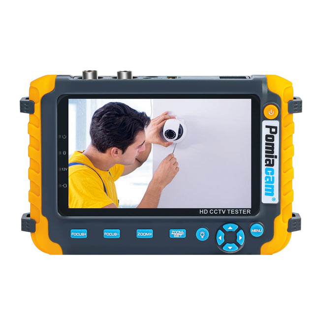 IV8W CCTV Camera Tester Monitor 8MP ADH CVI TVI CVBS 4 Ins 1 Cameras HD coaxial tester DC12V output power CCTV Tester Test Tool