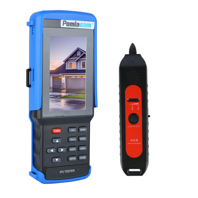 IPC9310 Plus 4k Security Camera Tester IP 1080P 8MP AHD TVI CVI CVBS SDI All in 1 CCTV Tester Monitor ONVIF Utp Optical POE