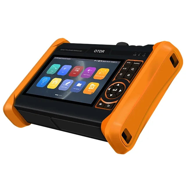 MOT-65C Multi-Function OTDR Fiber Optic Fiber Optic OTDR Tester 5.4'' Cable Tester VFL OPM OLS Dual Wavelength OTDR Fiber Tester