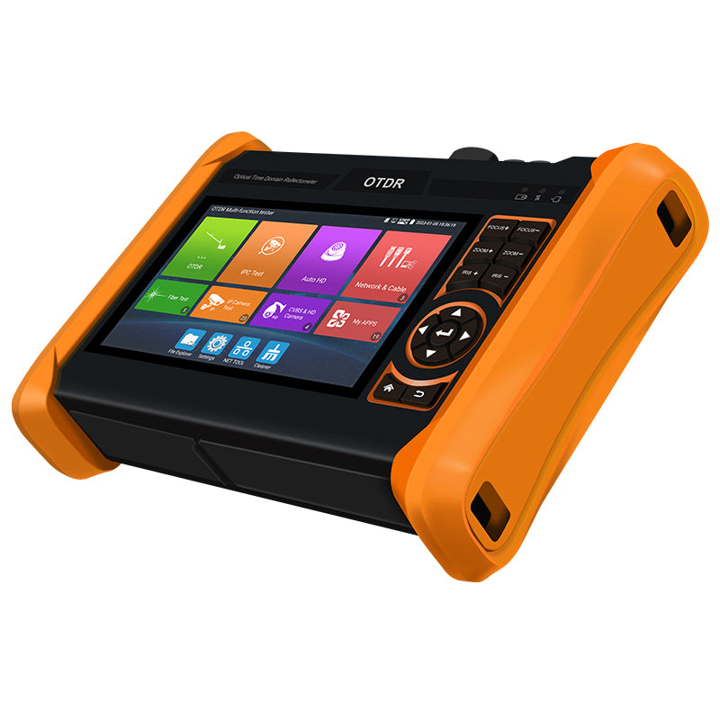 Probador OTDR IPC 4K IP+AHD+CVI+TVI 1310/1550nm 28/26dB Inspección de fibra activa Multi en 1 Reflectómetro óptico de dominio de tiempo OPM OLS VFL MT6510