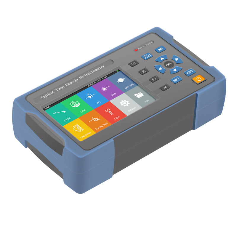 OTDR-Fasertester, optisches Zeitbereichsreflektometer mit OPM OTDR/OPM/OLS/VFL/optischer Verlust/Licht
