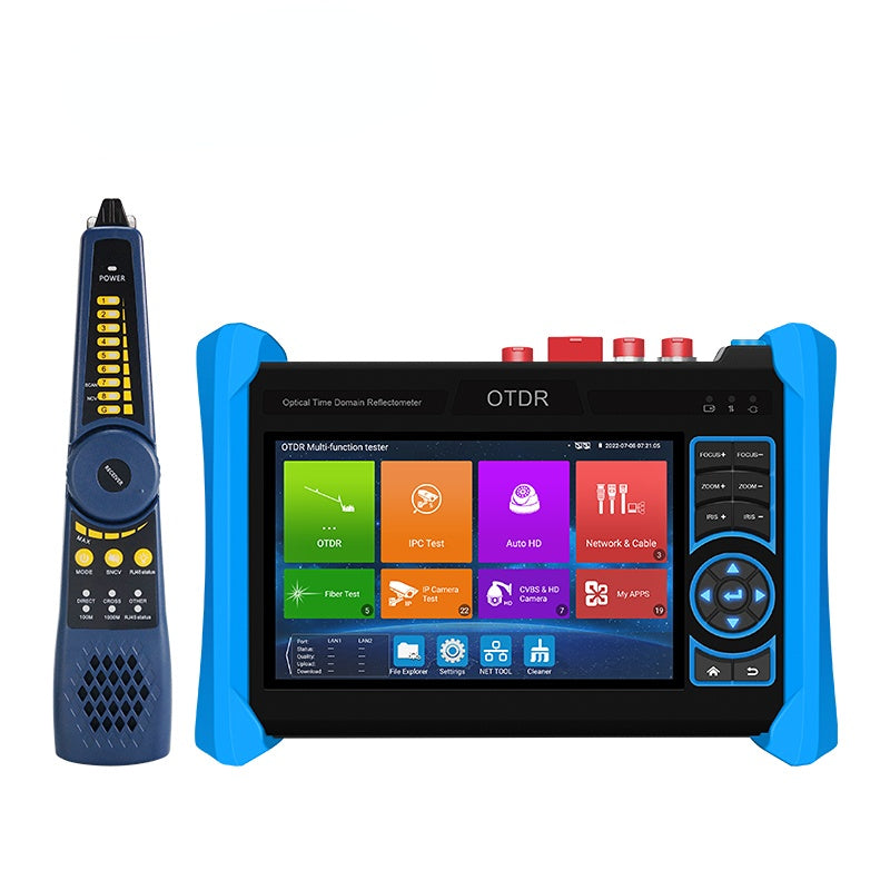 MT-6810 Multifunction OTDR CCTV tester 5.4 Inch IPS touch screen 8K H.265 IP+Analog+AHD+CVI+TVI camera test 2K VGA input