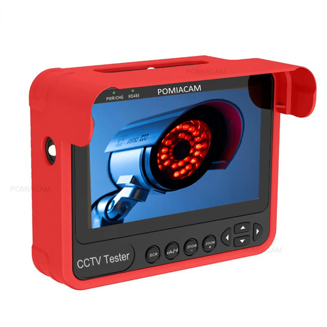 DT-V70 CCTV tester HD 5MP TVI AHD CVI CVBS Analog Automatic Adaptation Portable Wrist Tester 4.3 Inch CCTV Tester Monitor
