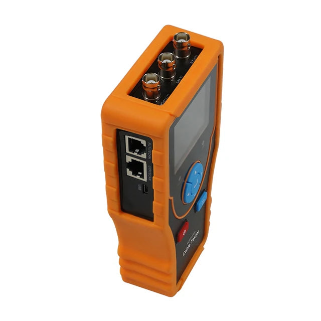 LT-1200 Cable Tracer 2.4 Inch Network Cable Tester RJ45 RJ11 BNC Cable Digital Wire Tracer Tracker with Port Flicker Ping Test