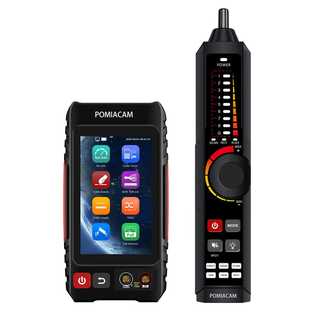 LT-600 series Network Cable Tester RJ45 Tester Lan Tester 4 inch IPS touch screen Tool Kit