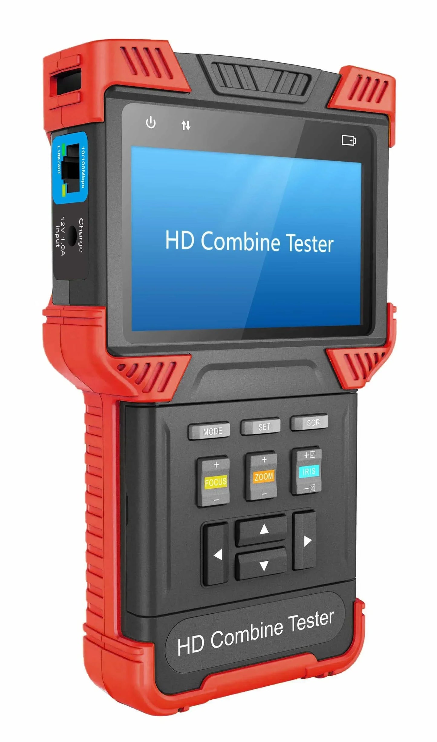 4.0 inch IP Camera Tester DT-T71 CCTV Tester,4K H.264/H.265,AHD/TVI/CVI/CVBS ,12V/1A Power Output,TDR RJ45 Cable Test With DMM